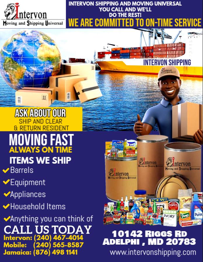 Intervon Shipping Flyer